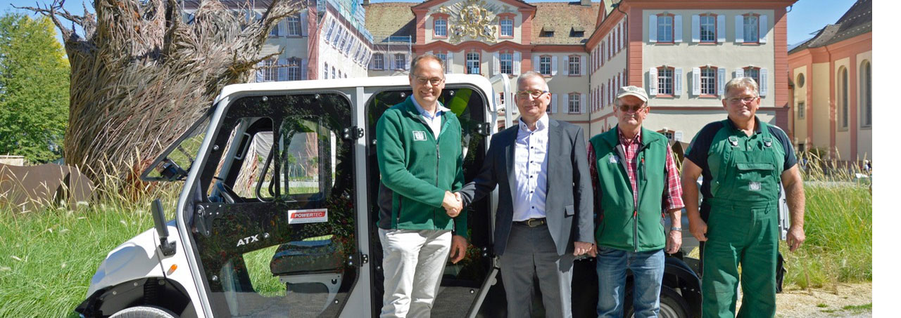 E-Mobility-News: Inesl Mainau erhält ALKE ATX230 Elektrofahrzeug von epowertec.de