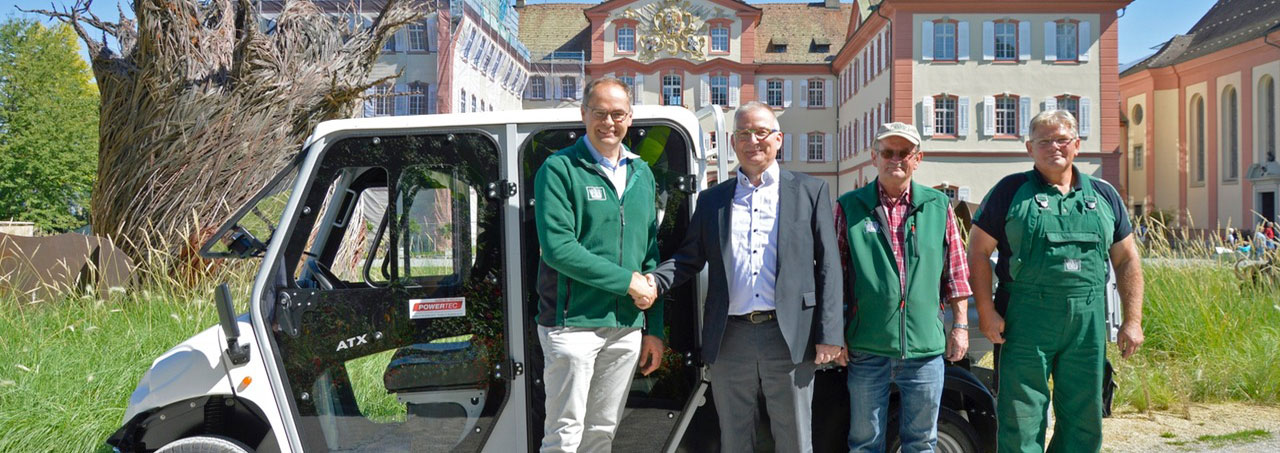 E-Mobility-News: Insel Mainau erhält ALKE ATX230 Elektrofahrzeug von epowertec.de